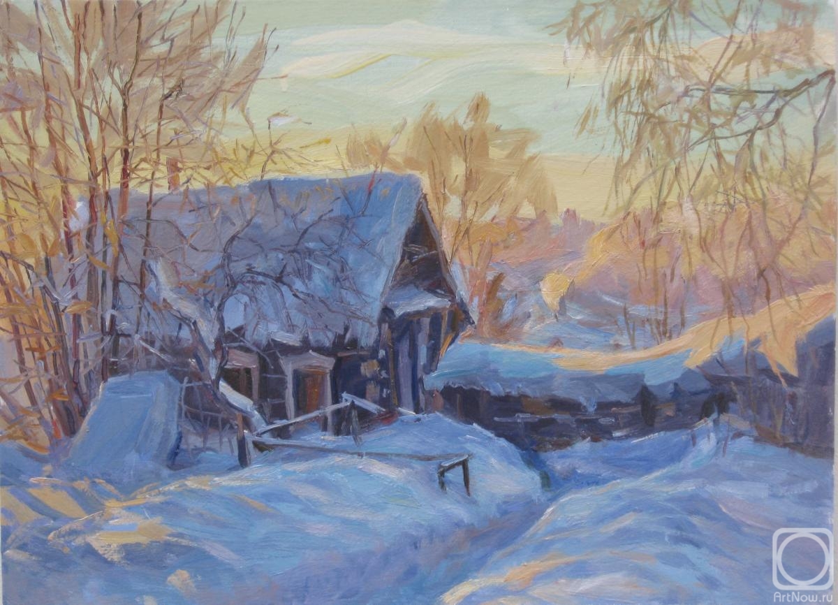 Voronov Vladimir. Winter in the village