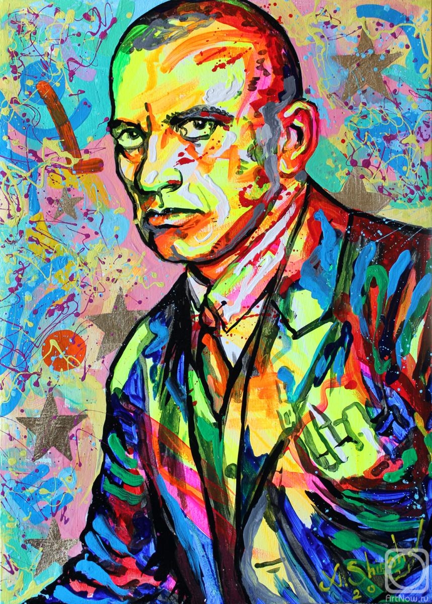 Shirshov Alexander. Portrait of the poet Vladimir Mayakovsky