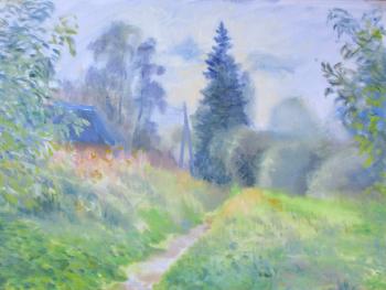 Litle road in the country. Malyusova Tatiana