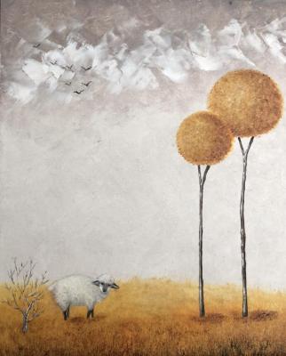 Curious sheep. Dmitrienko Liudmila
