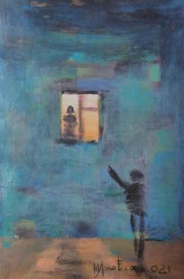 That woman in the window (The Woman In The Window). Sharlovskiy Arkadiy