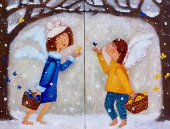 As we carried our love, it snowed. Vitvinova Ekaterina