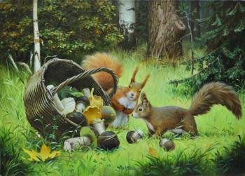 Squirrel. Kharchenko Ivan