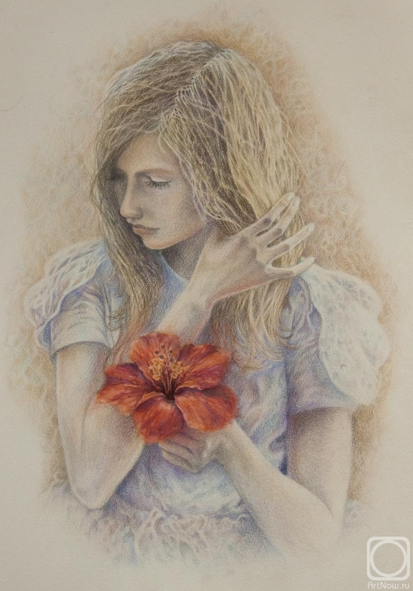 Abramova Anna. The scarlet flower