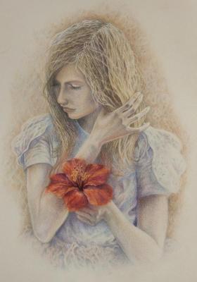 The scarlet flower. Abramova Anna