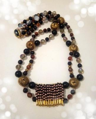 Necklace "Mocco"