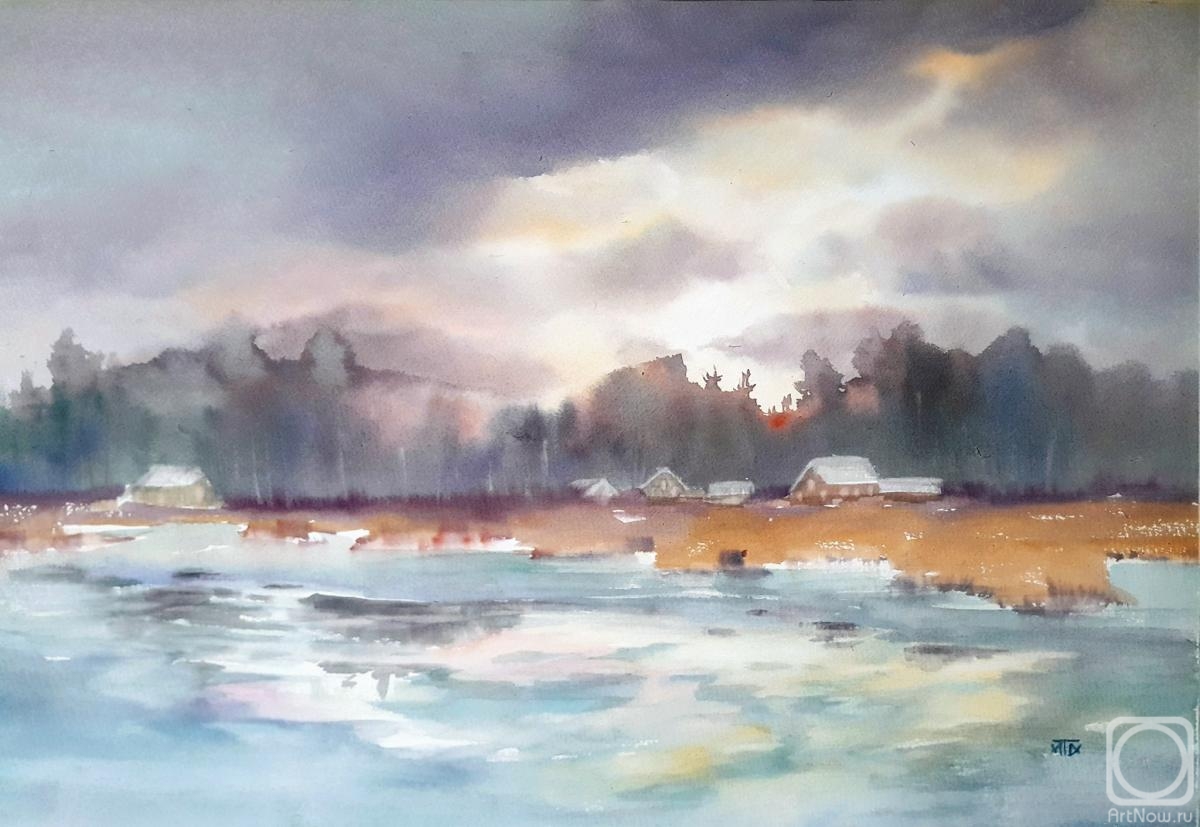 Tarasova Irena. Late autumn