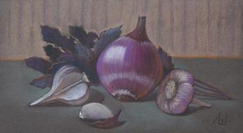 Red onion (Vegan). Sheremeteva Lyudmila