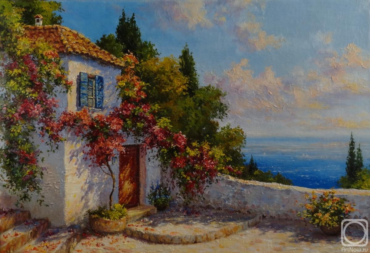 Painting «House in Greece» — buy on ArtNow.ru