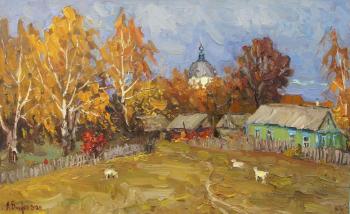 Golden autumn in Treskino. Vikov Andrej