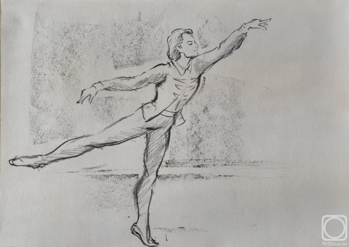 Malashkina Irina. The Prince's arabesque from "The Nutcracker"