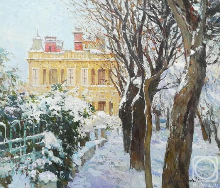Ahmetvaliev Ildar. Snowy winter. Buyukada