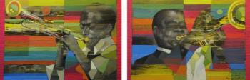 The kings of jazz (diptych)