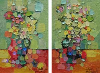 The scent of flowers (diptych)