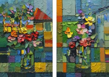 Spring has come (diptych)