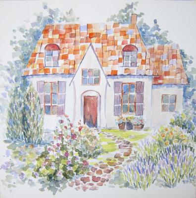 A series of "Little houses". Summer. Zhmakina Elena