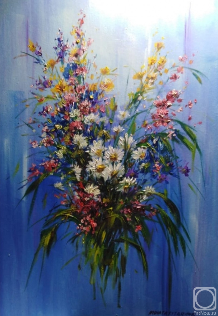 Miftahutdinov Nail. Bouquet of wild flowers
