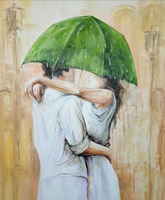 Two under an umbrella. Miftahutdinov Nail