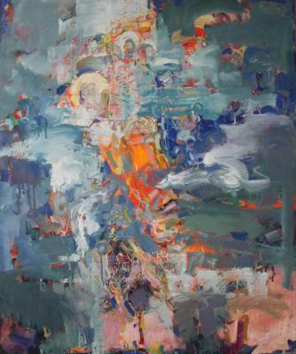 Картина «Ангелы на синем»