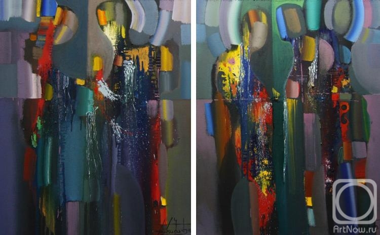 Kharabadze Zaza. The Sacrament (diptych)