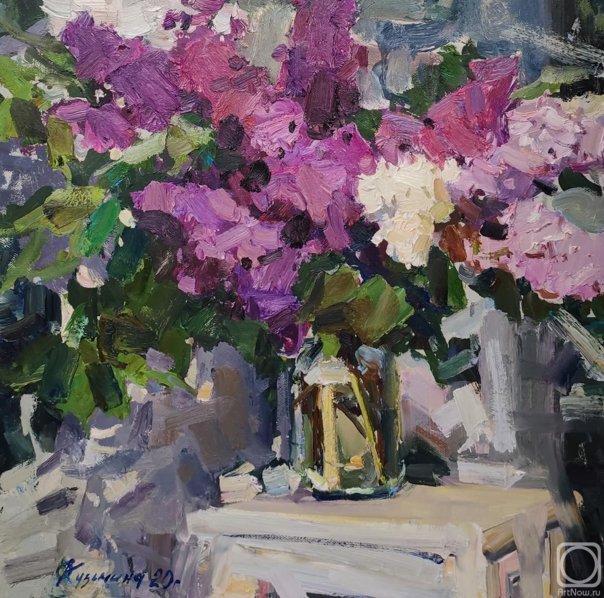 Kuzmina Olga. Bouquet of lilac