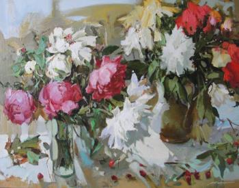 Peonies (2 Bouguets Flowers). Kovalenko Lina