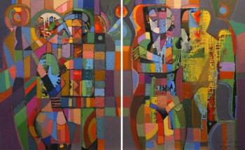 Adam and Eve (diptych)