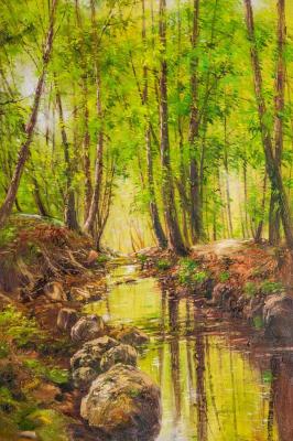 Forest stream. Sharabarin Andrey