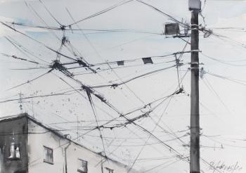 Melody of wires (Electrical Wires). Petrovskaya Irina