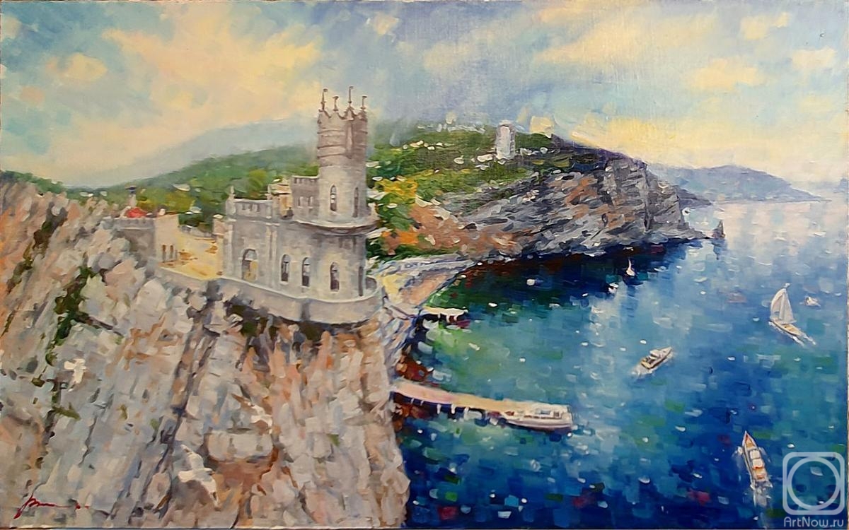 Timergaliev Rais. Crimean landscape