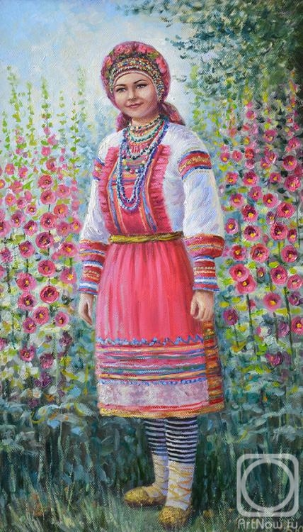 Bakaeva Yulia. Moksha woman