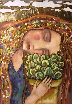 Flower girl. Dreams of golden rain (Gardening). Shubert Anna