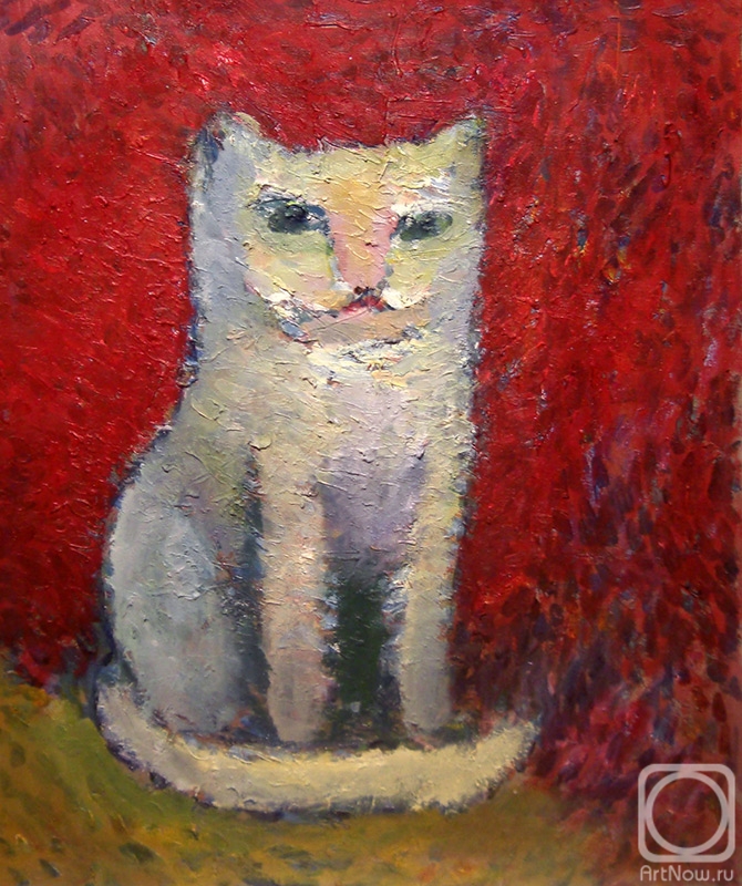 Jelnov Nikolay. White cat