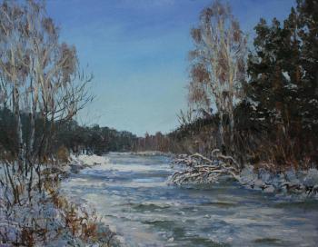 Chusovaya froze. November (Winter Chusovaya). Korepanov Alexander