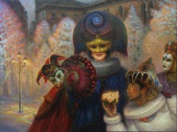 Masquerade (Carnival Masks). Maykov Igor