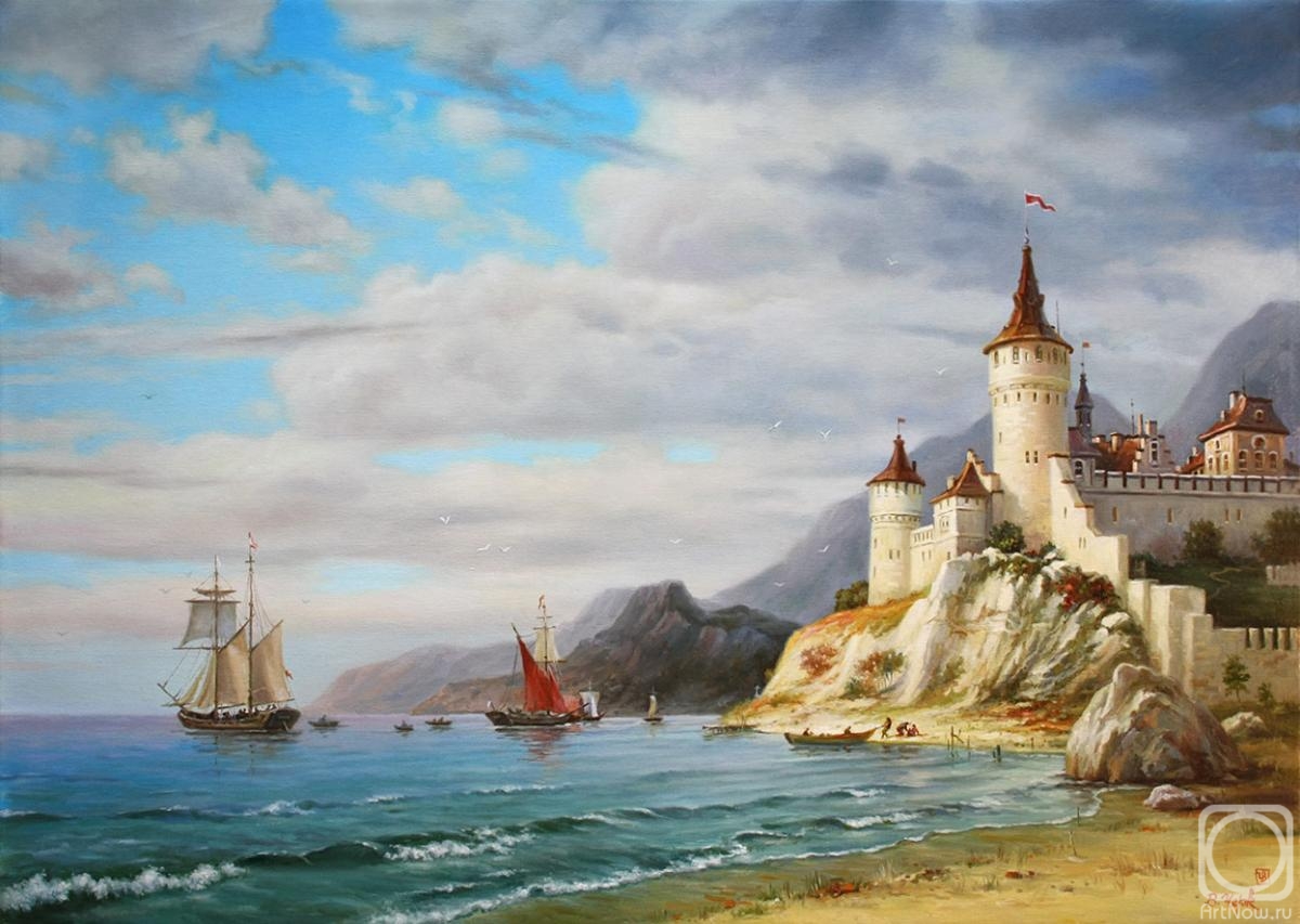 Cherkasov Vladimir. Castle by the sea