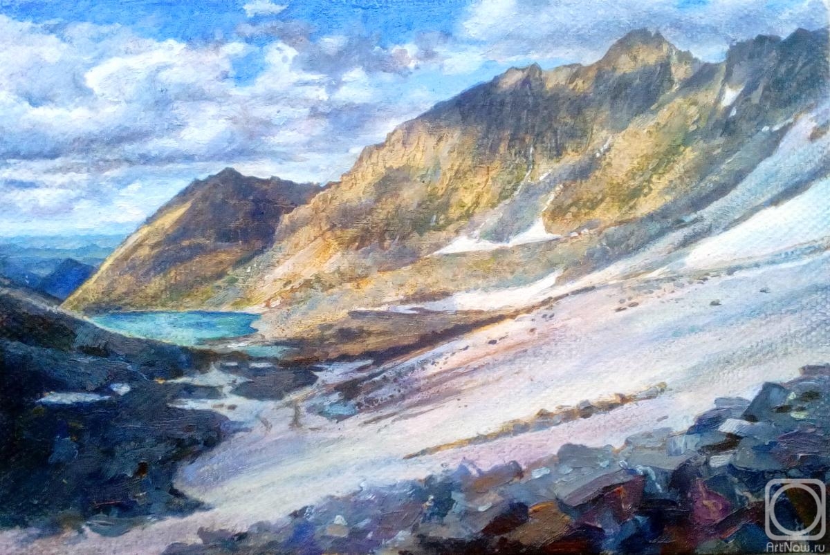 Yudina Ekaterina. Altai. Glacier