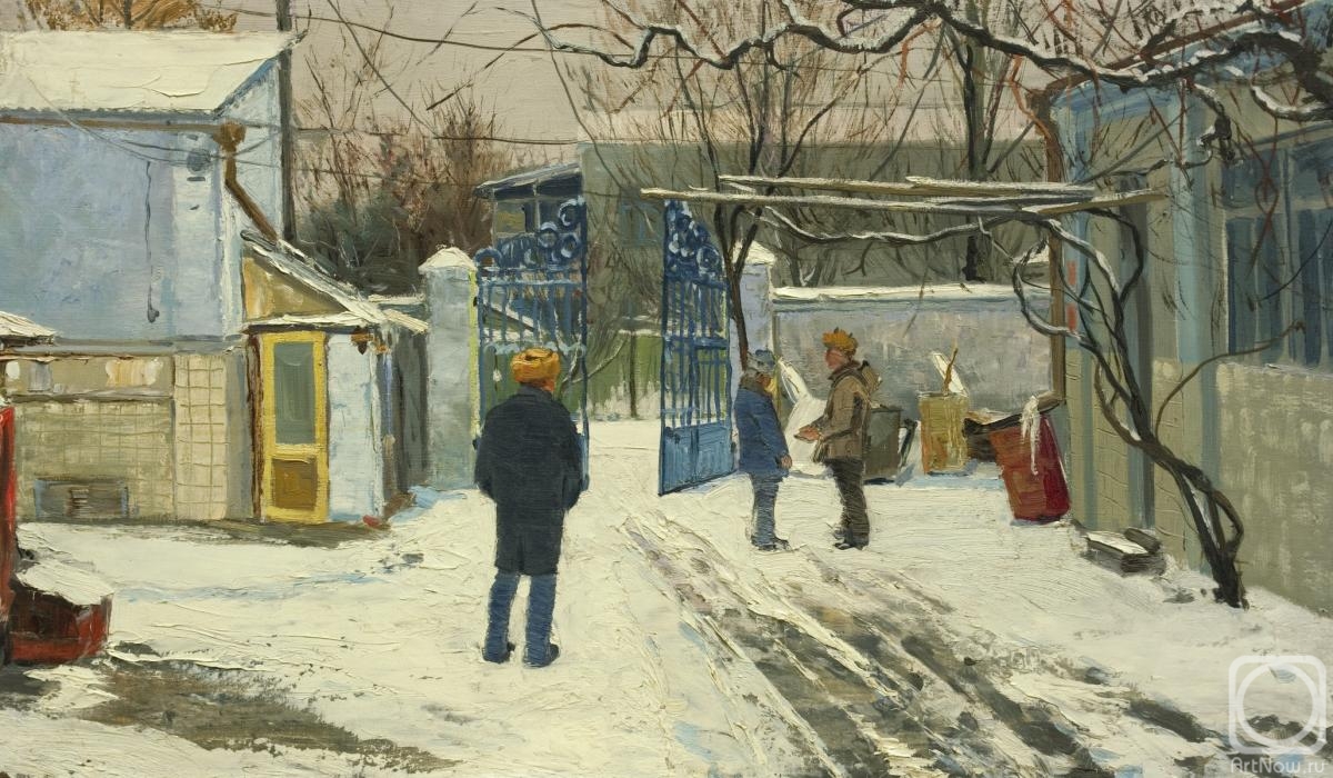 Filippenko Pyotr. Yard of art workshops in Maykop