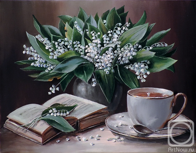 Vorobyeva Olga. Tea with the aroma of lilies of the valley