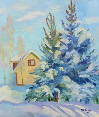 At the edge of the forest