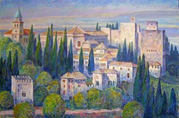 Homyakov Aleksey Alekseevich. Spain. Alhambra