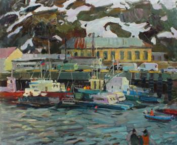 Berth in Teriberka. Zhukova Juliya