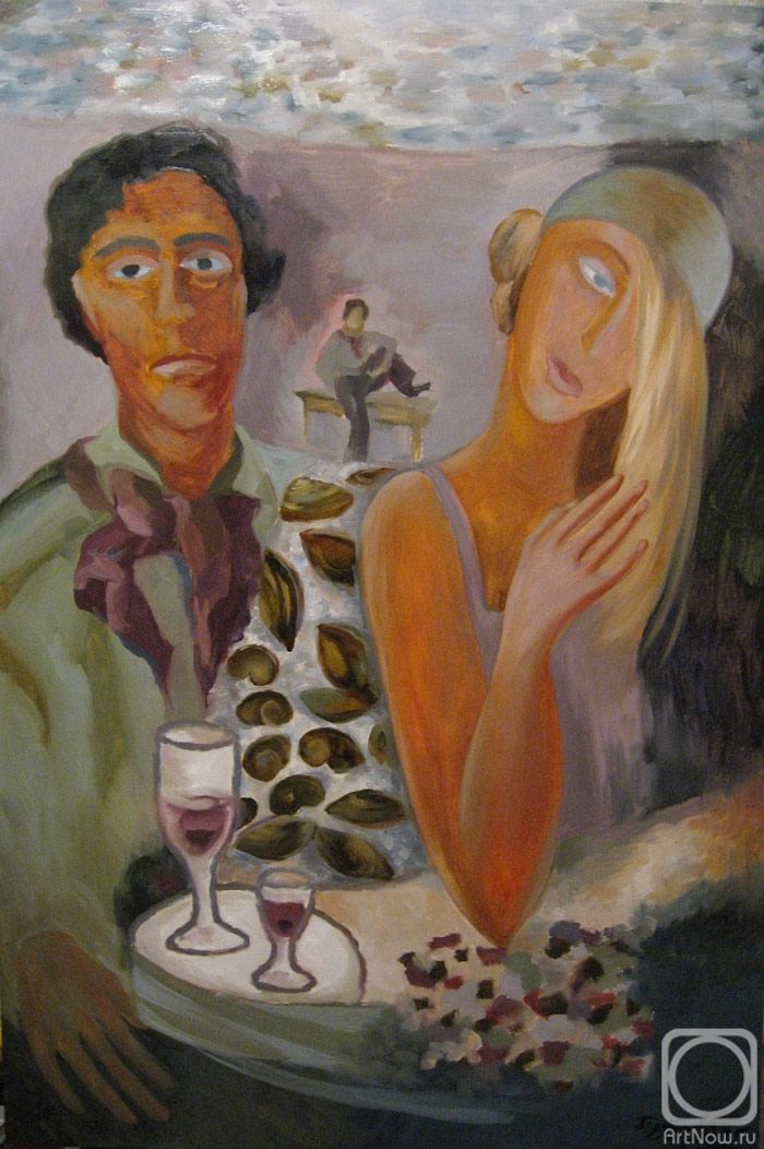 Golubtsova Nadezhda. Meeting with Modigliani