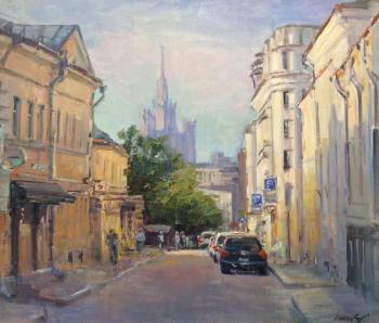 Old Moscow. B. Spasoglinischevsky lane