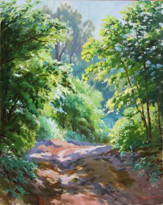 The road in the forest (etude)