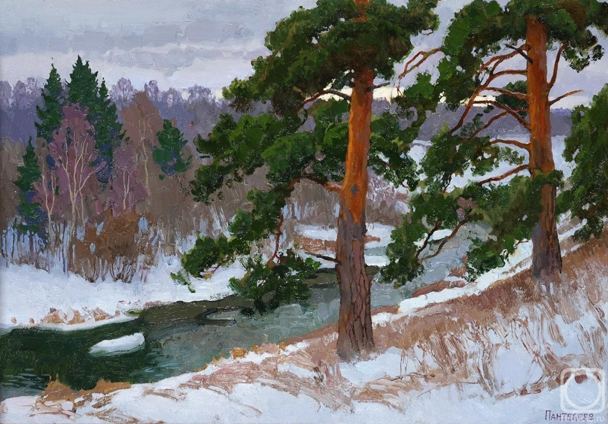 Panteleev Sergey. Two pines