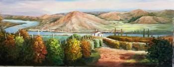 Vineyards (Painting With Vineyards). Kogay Zhanna