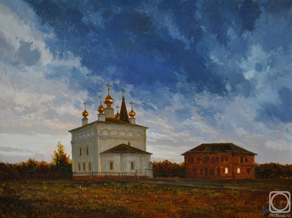 Anikin Aleksey. Church of St. George the Victorious. Evening Bell