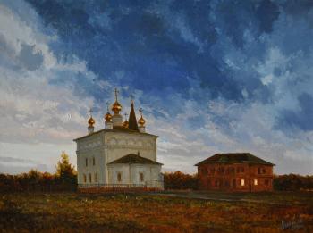 Anikin Aleksey . Church of St. George the Victorious. Evening Bell