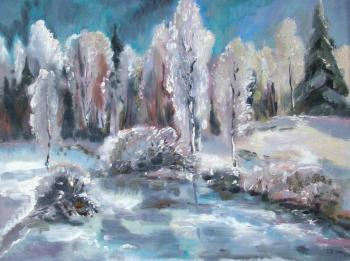 Winter forest. Ryzhova Tatyana